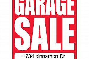 Gigantic garage sale