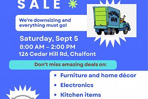 Chalfont Moving Sale
