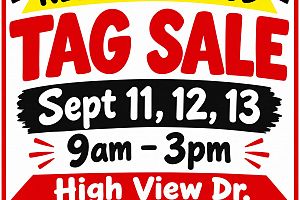 Neighborhood Tag Sale