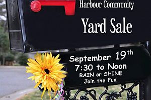 The Harbour COMMUNITY YARD SALE Sept 19th