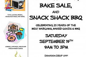 Cross of Glory 25th Annual Fall Yard Sale, Bake Sale & Snack Shack BBQ