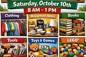 Canoe Creek Community Garage Sale  Oct 10th 8AM-1PM