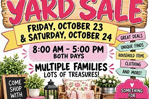 MULTI-FAMILY YARD SALE