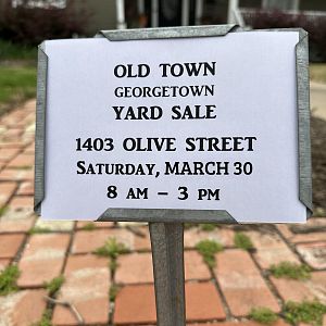 Yard sale photo in Georgetown, TX