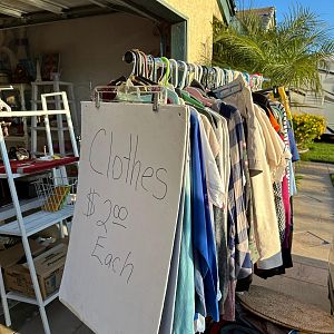 Yard sale photo in Cypress, CA