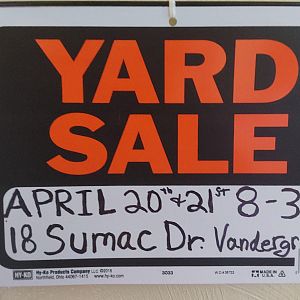Yard sale photo in Vandergrift, PA