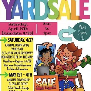 Yard sale photo in Maple Shade, NJ