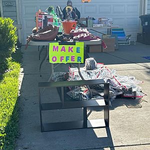 Yard sale photo in Salida, CA