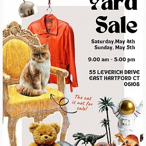 Yard sale photo in East Hartford, CT