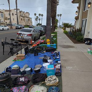Yard sale photo in Huntington Beach, CA
