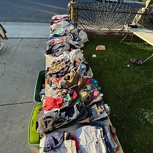 Yard sale photo in Salida, CA