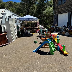 Yard sale photo in El Dorado Hills, CA