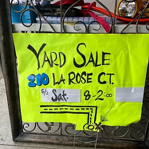 Yard sale photo in Richmond, KY