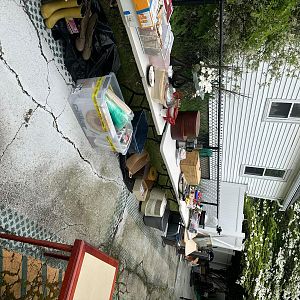 Yard sale photo in West Roxbury, MA
