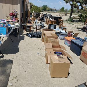 Yard sale photo in Pinon Hills, CA