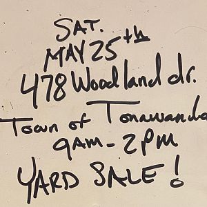 Yard sale photo in Town Of Tonawanda, NY