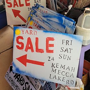 Yard sale photo in Newton, NJ