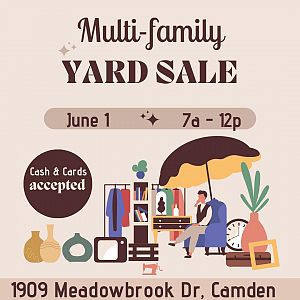 Yard sale photo in Camden, SC