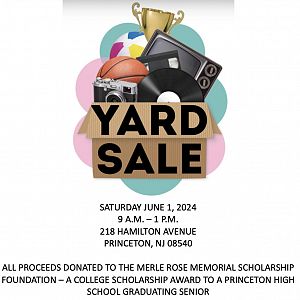 Yard sale photo in Princeton, NJ