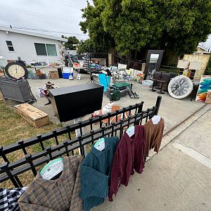 Yard sale photo in Santa Ana, CA