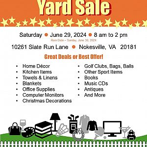 Yard sale photo in Nokesville, VA